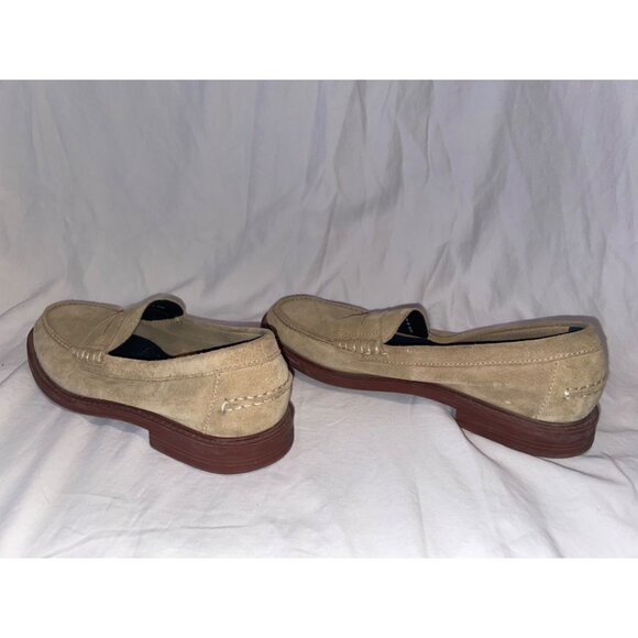 Cole Haan Men’s Khaki tan Suede Pinch Maine Classic Loafers  Size 10 1/2 M 10.5 main image 5